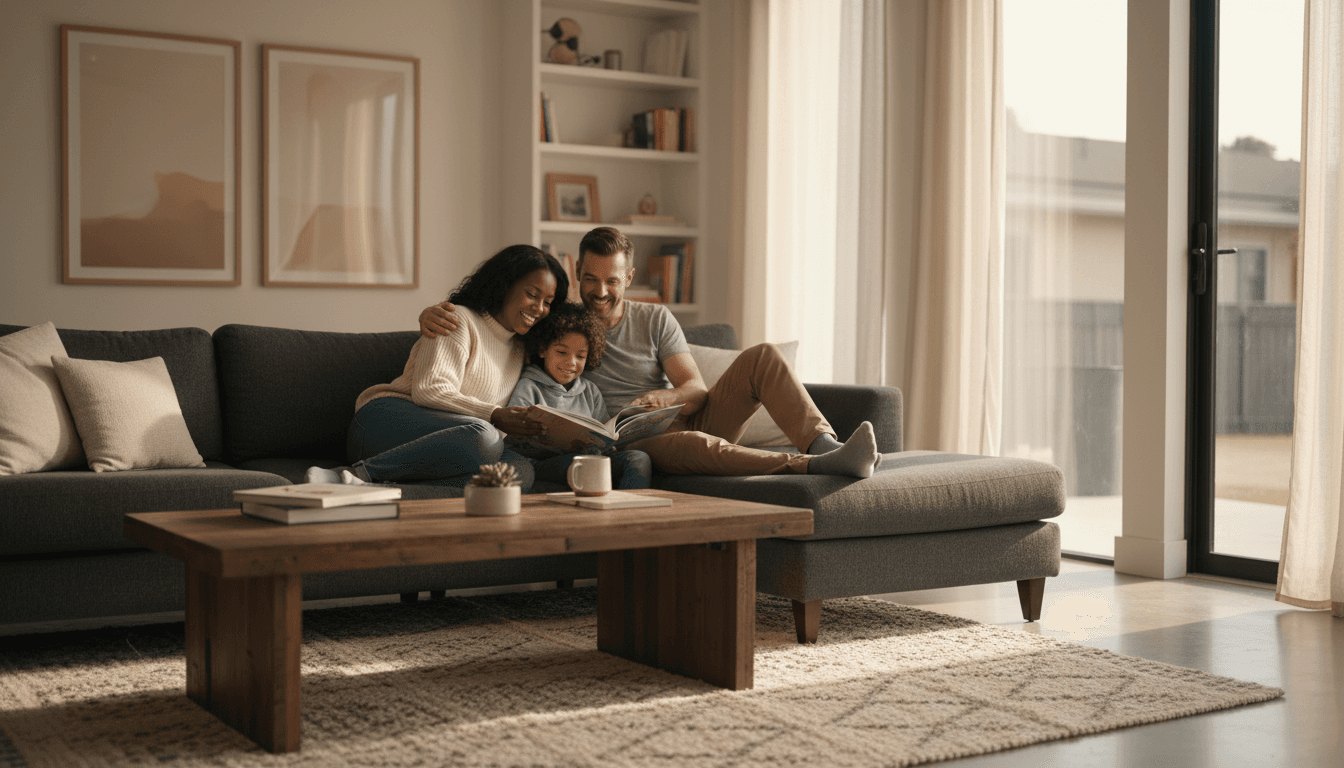 Family members going through household items together during estate planning